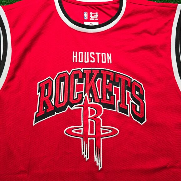 Houston Rockets Jersey‎ Mens XL Red NBA Basketball Ultra Game NWT - Picture 2 of 11